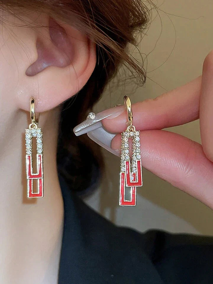 EDICIÓN LIMITADA | Aretes de lujo cuadrados