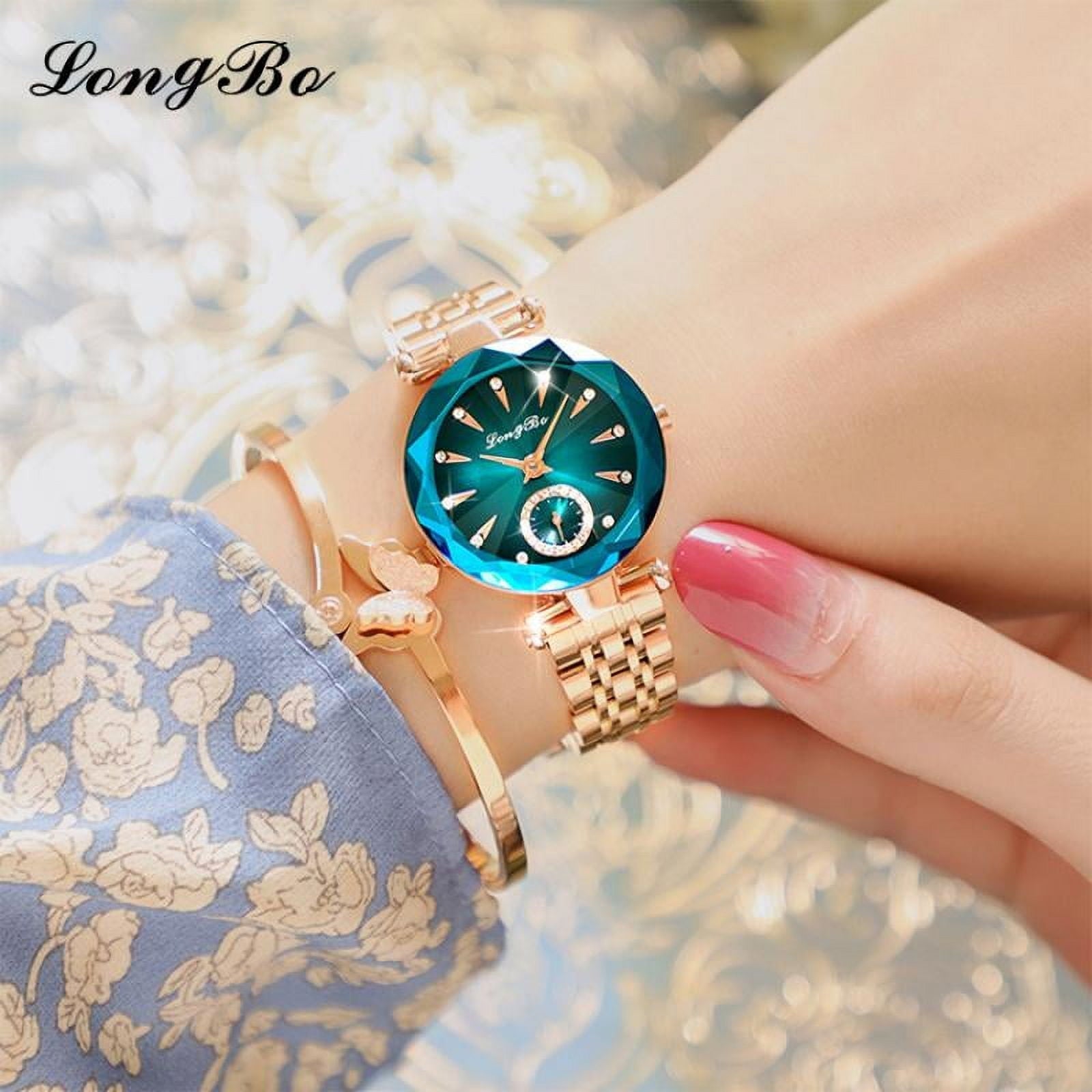 Lujo Reloj de Acero Mujer