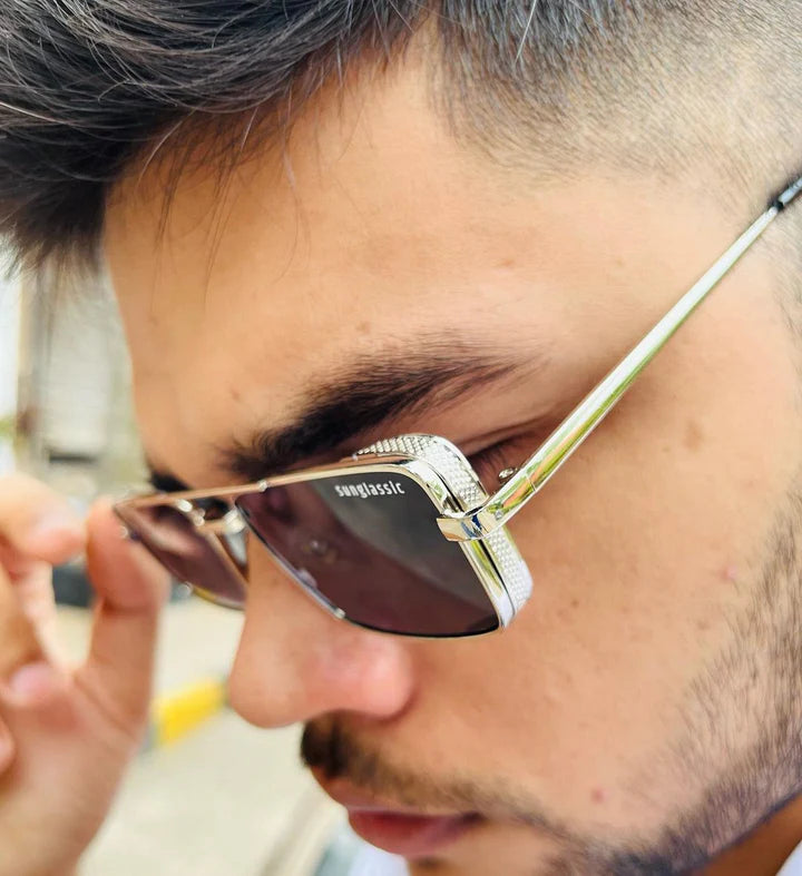 Gafas de Sol Rectangulares Retro | Clásicas con Protección UV