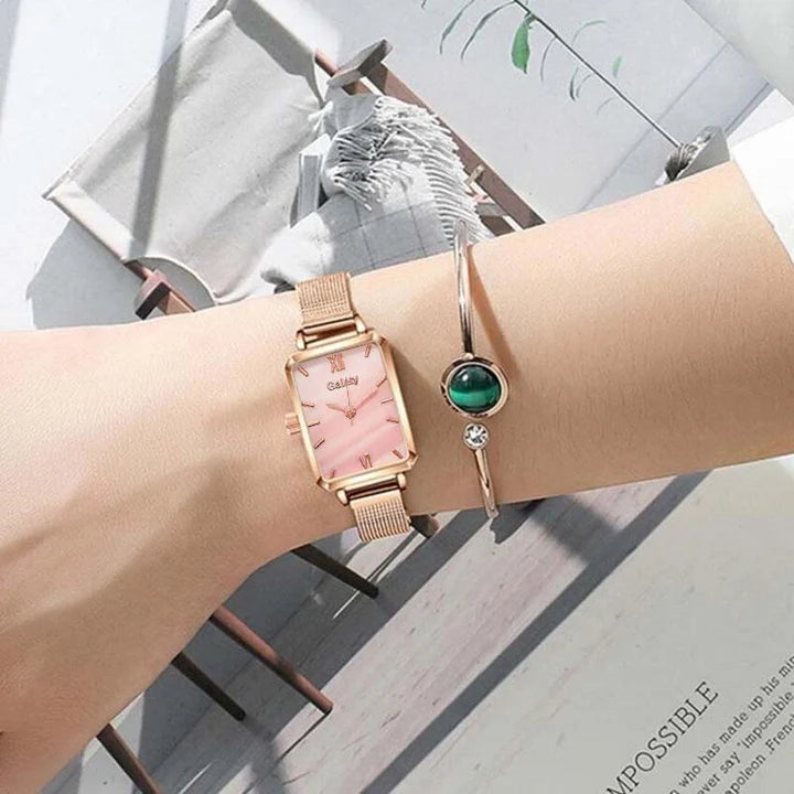 Reloj Mecánico de Lujo con Esfera Esqueleto | Reloj Automático con Números Romanos