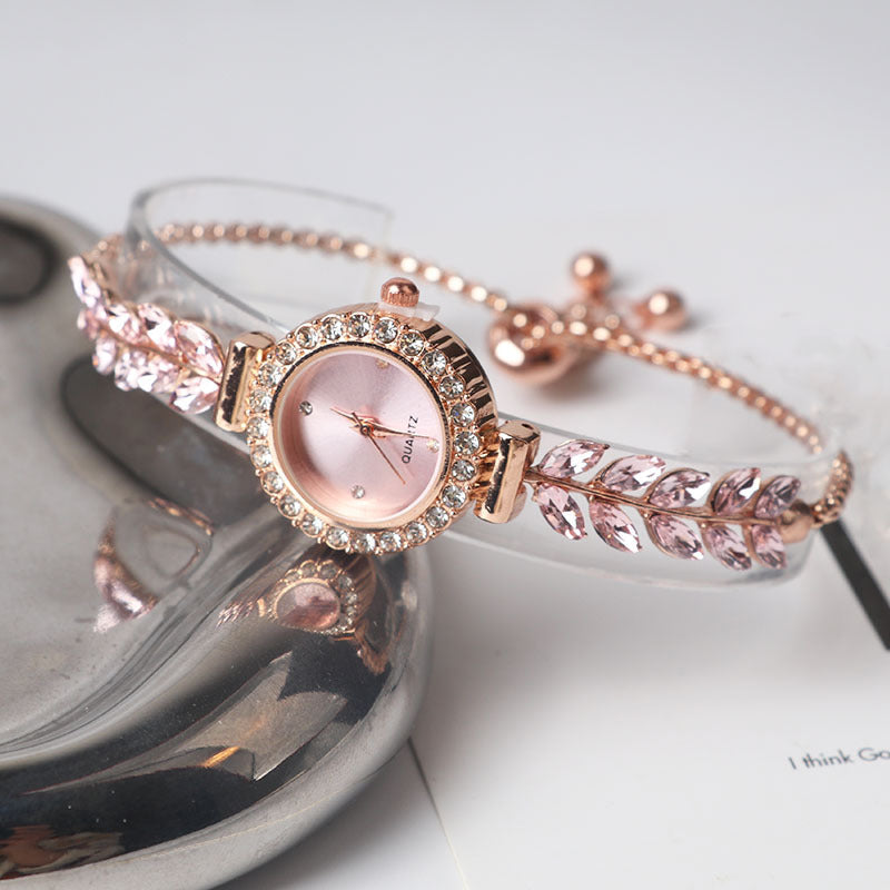 Lujoso Reloj Brazalete Pluma
