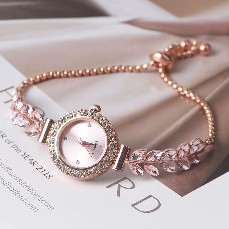 Lujoso Reloj Brazalete Pluma