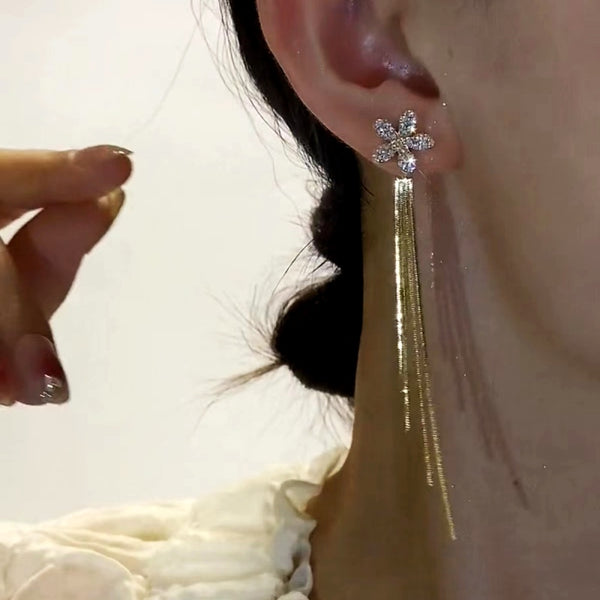 Pendientes de Flores Elegantes