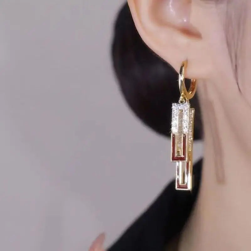 EDICIÓN LIMITADA | Aretes de lujo cuadrados
