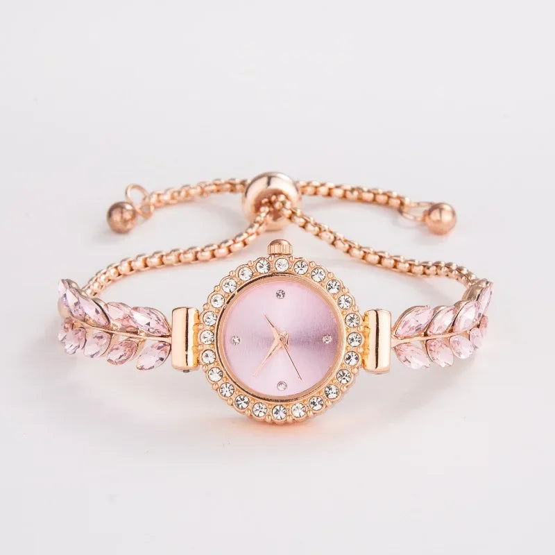 Lujoso Reloj Brazalete Pluma